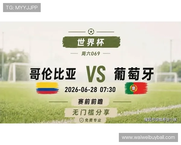 详细解读2026世界杯哥伦比亚对阵葡萄牙的比赛赛程及观赛指南
